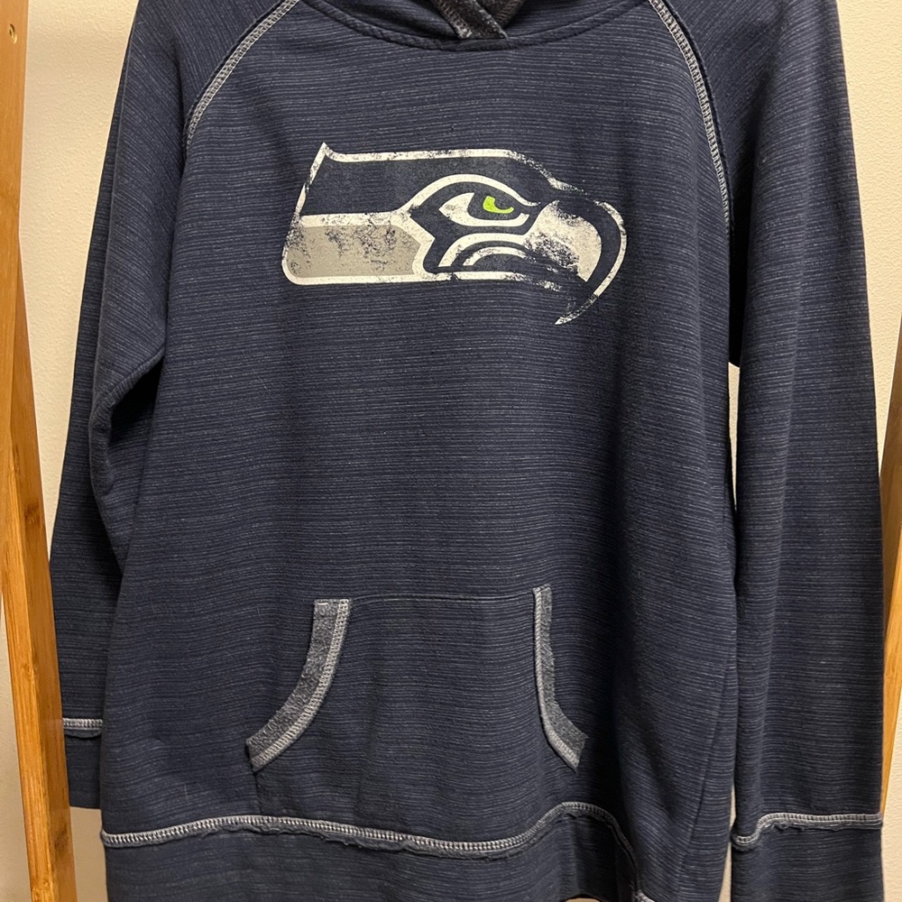 NFL Navy Blue Hoodie with Team Logo